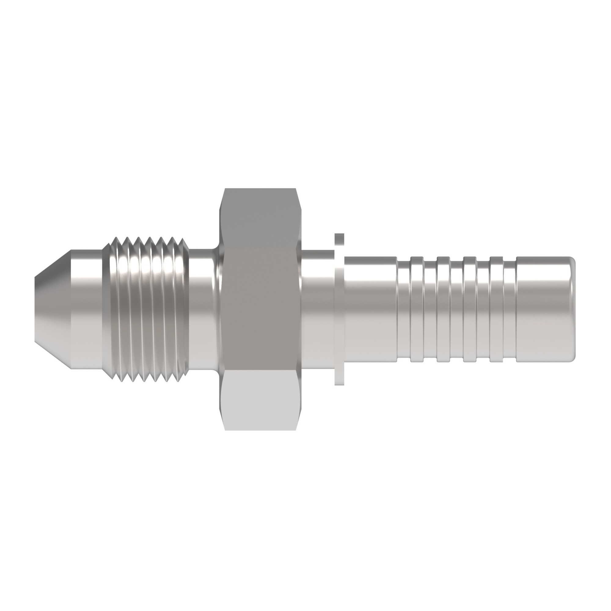 HOSE NIPPLE,HP/10,JIC-M/10,CS,STR