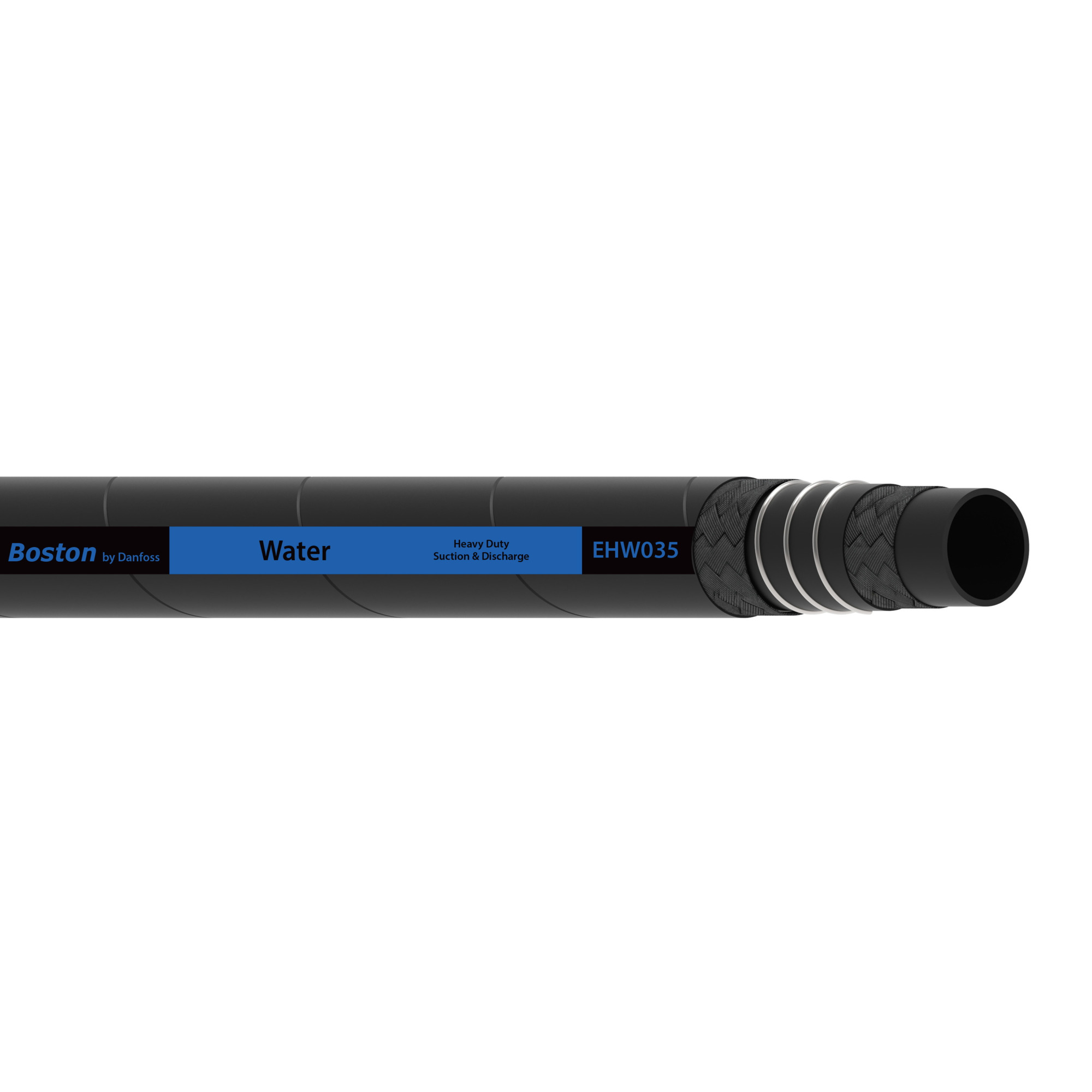 HOSE-BOS, EHW035, -32, WATER, BK, 61M