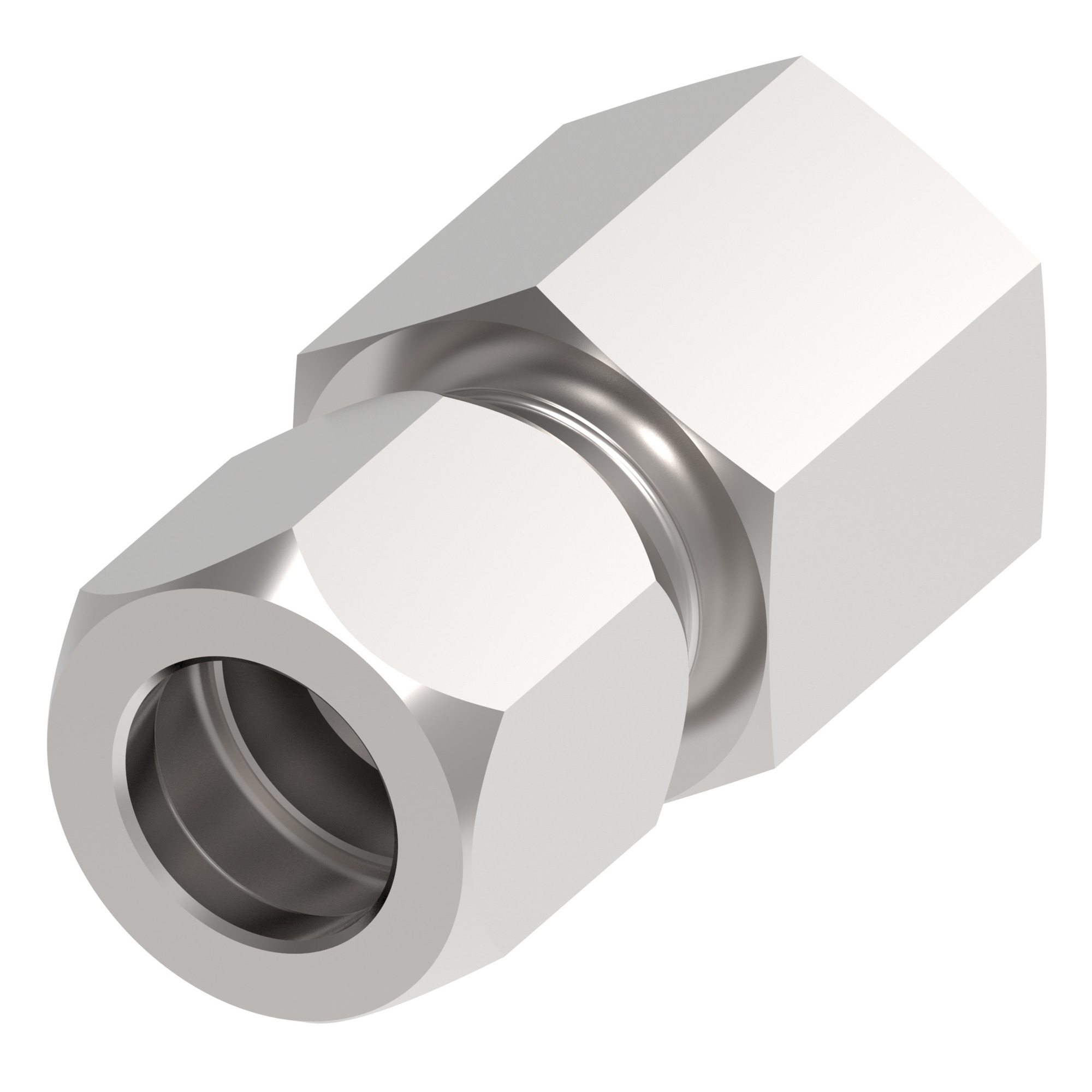 Adapter Flareless Steel Str TubexFPipe