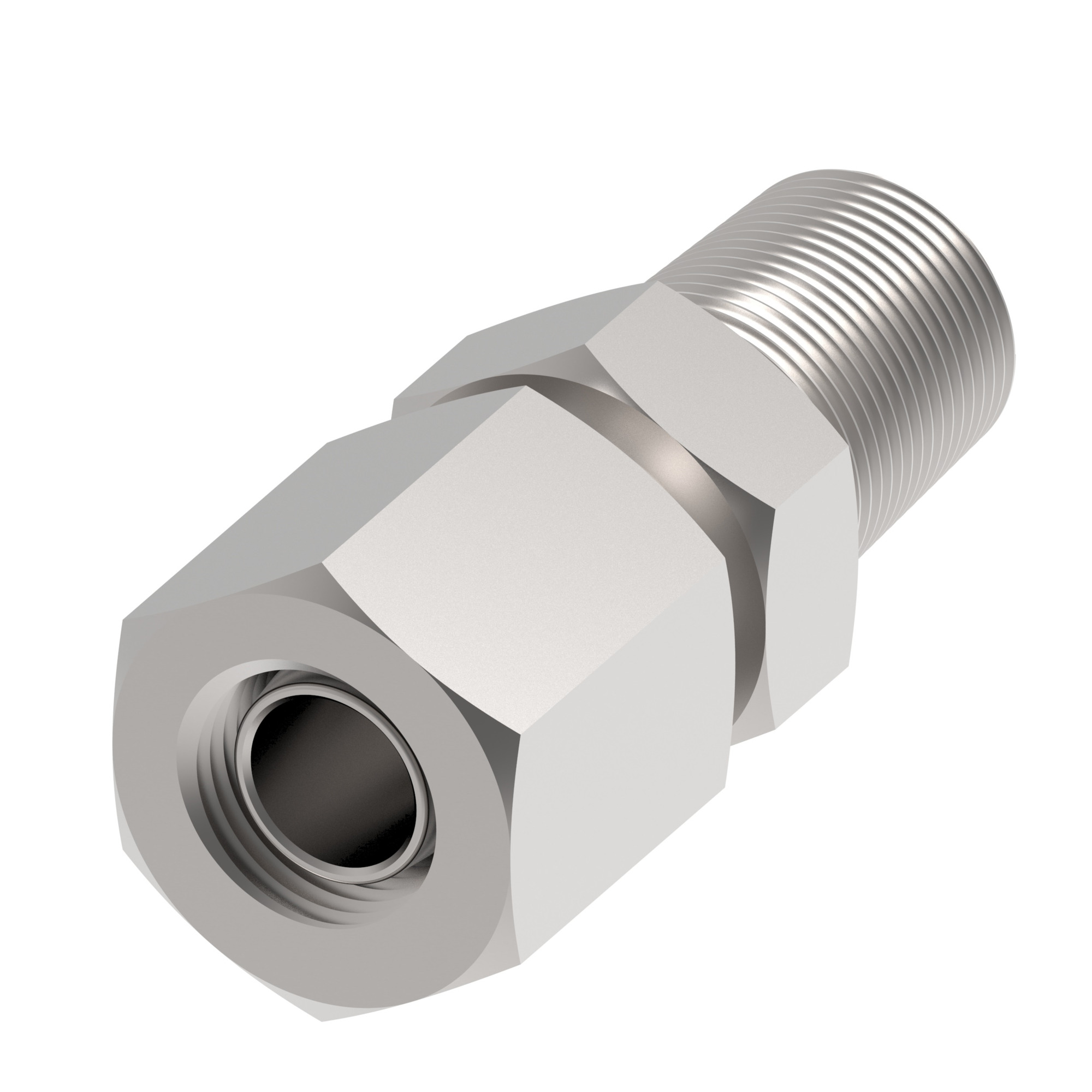 TUBE FTG, EGESD 38 S/1 1/2NPT-VI-1.4571