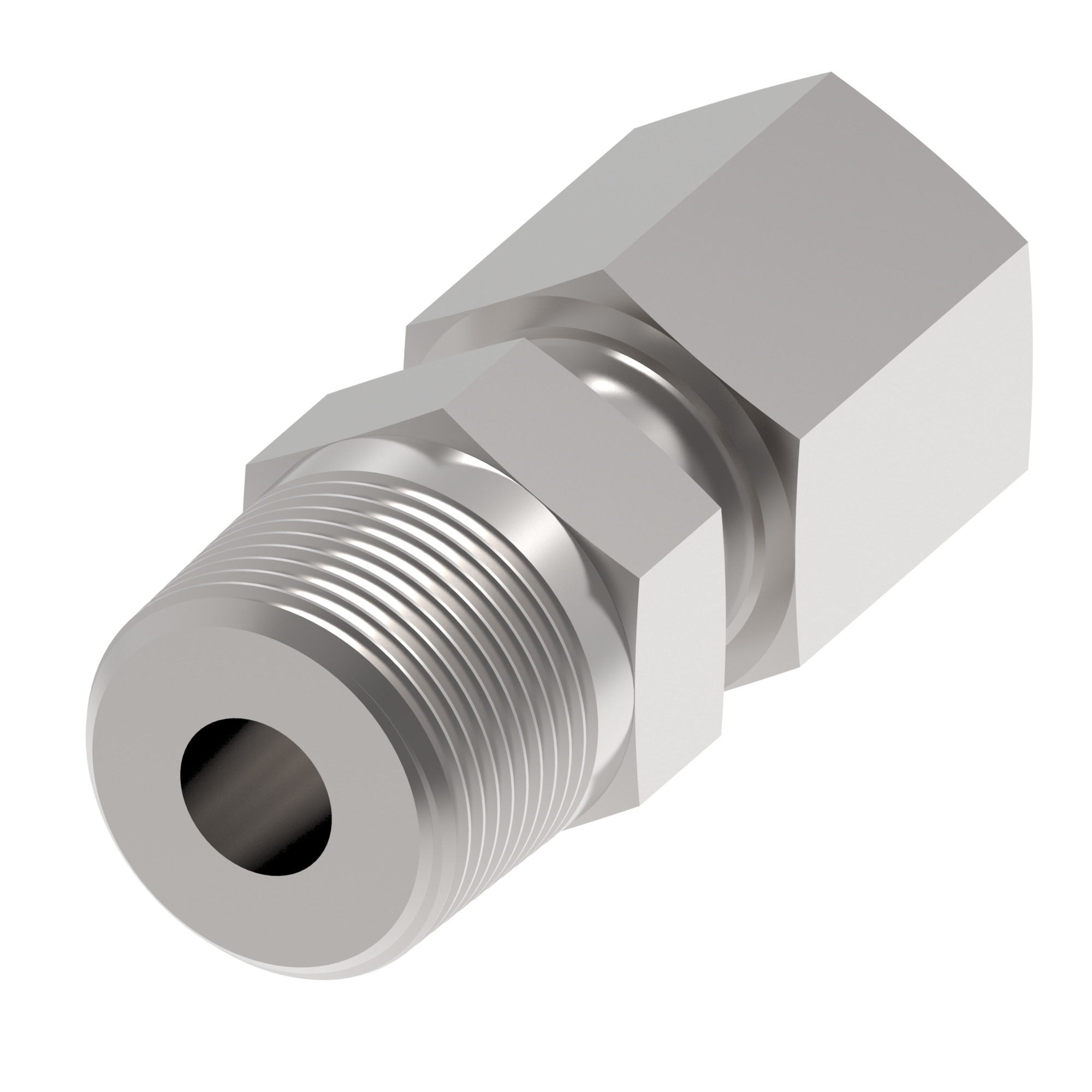 TUBE FTG, S-GEV 8 LL/1/8NPT-1.4571