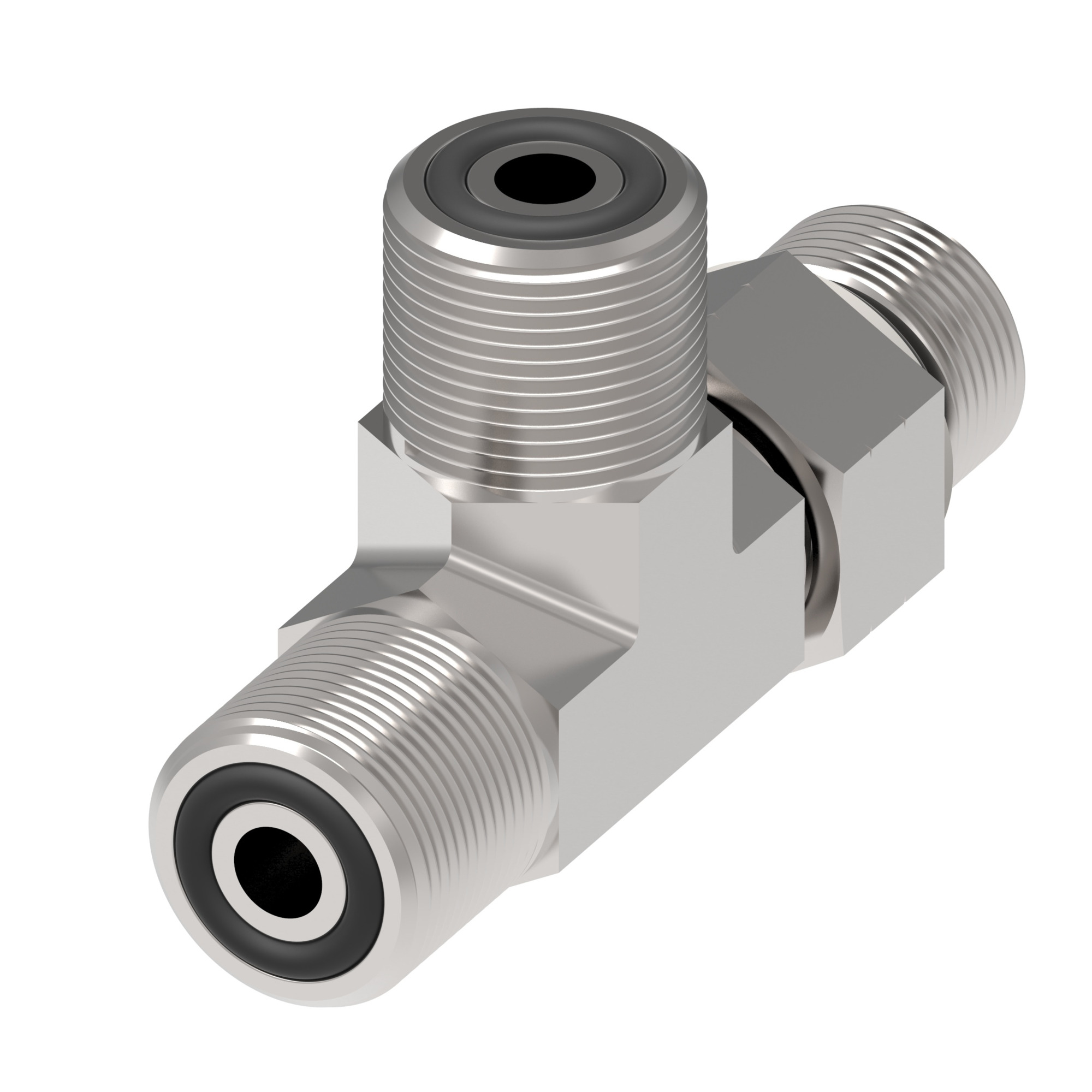 Adapter-TEE,AFFO,-4-4-4,CS,NBR,Z