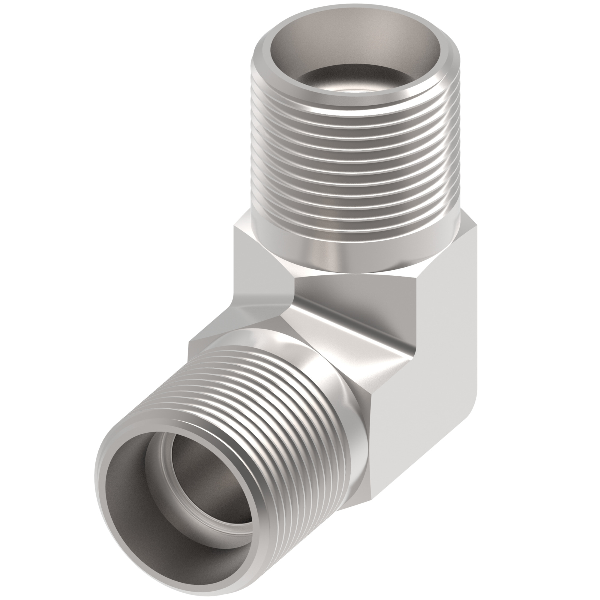 ADPT Flareless Steel 90D Union Elbow