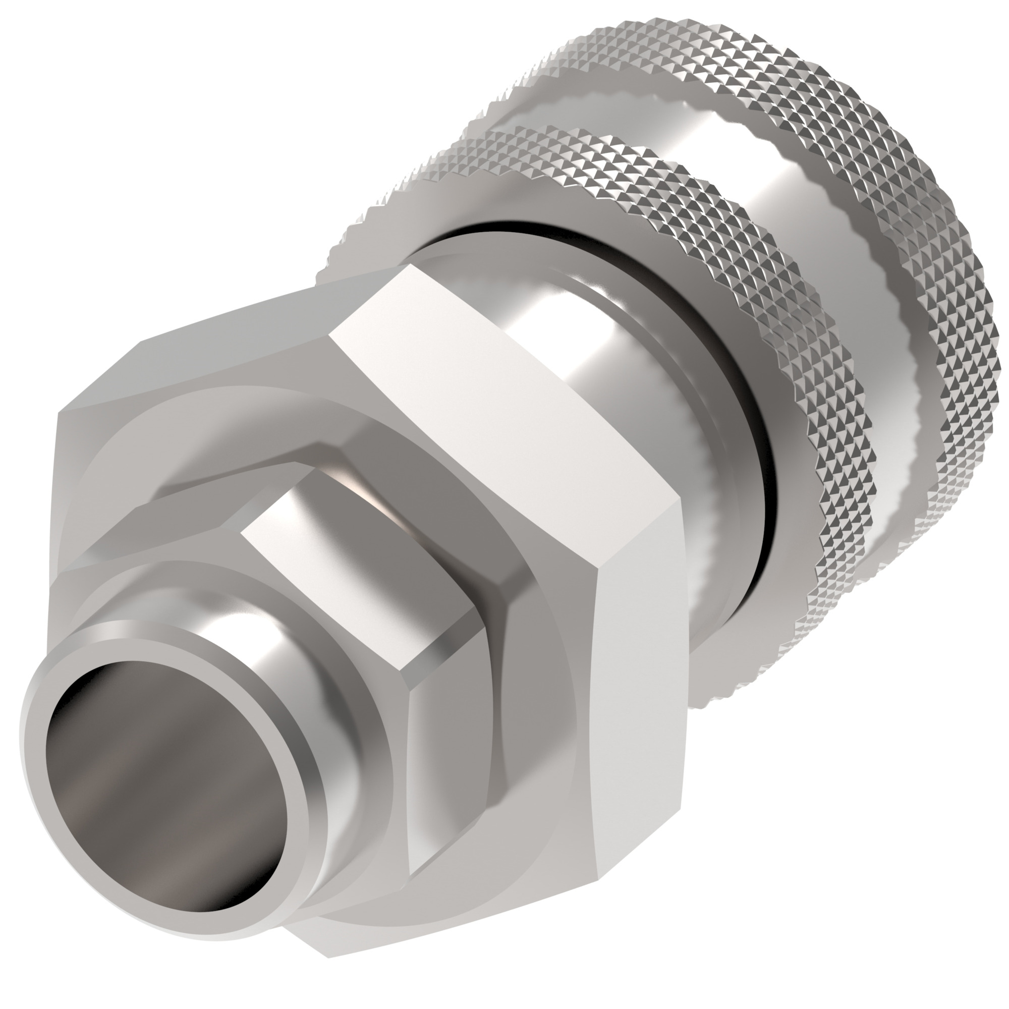 COUPLING,RL,F,1/4,CS,-2NPT,NBR