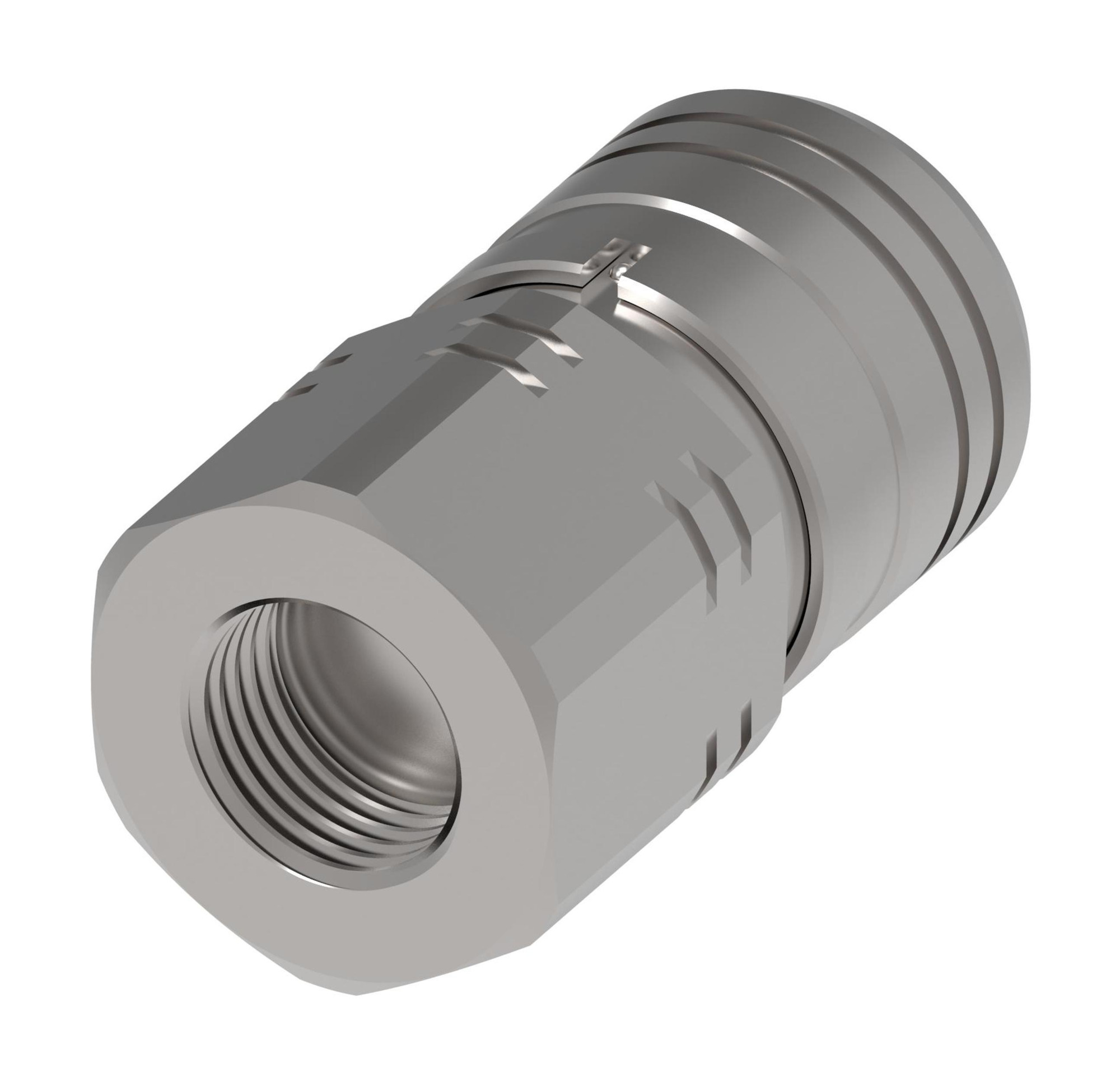COUPLING,FF,F,3/8,CS,M16ORB,NBR