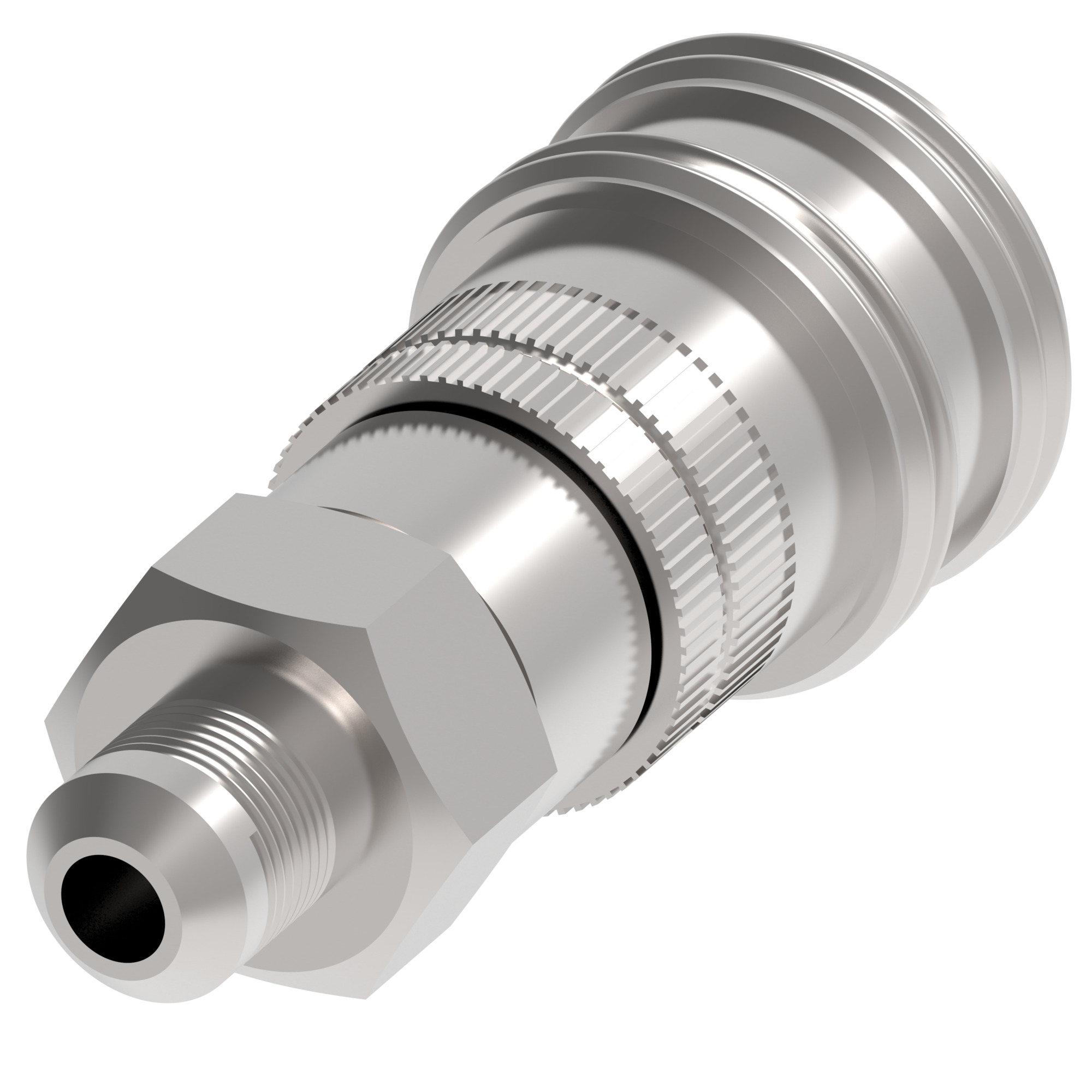 COUPLING,2HIG,F,1/4,SS,-4MNPTF,FKM
