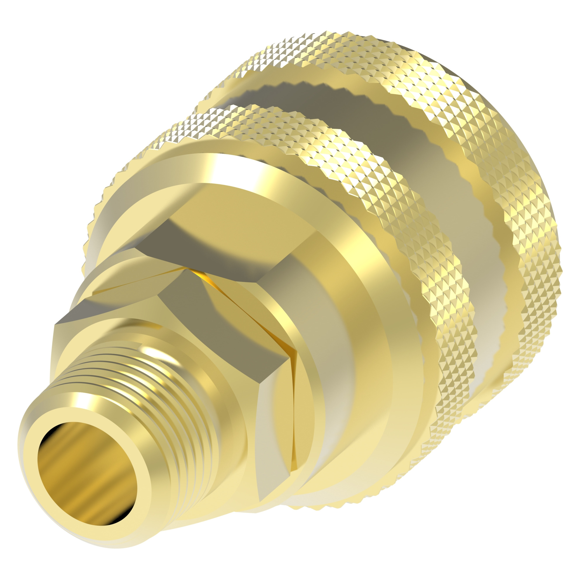Cplng, 3000 SERIES FEMALE, BRASS