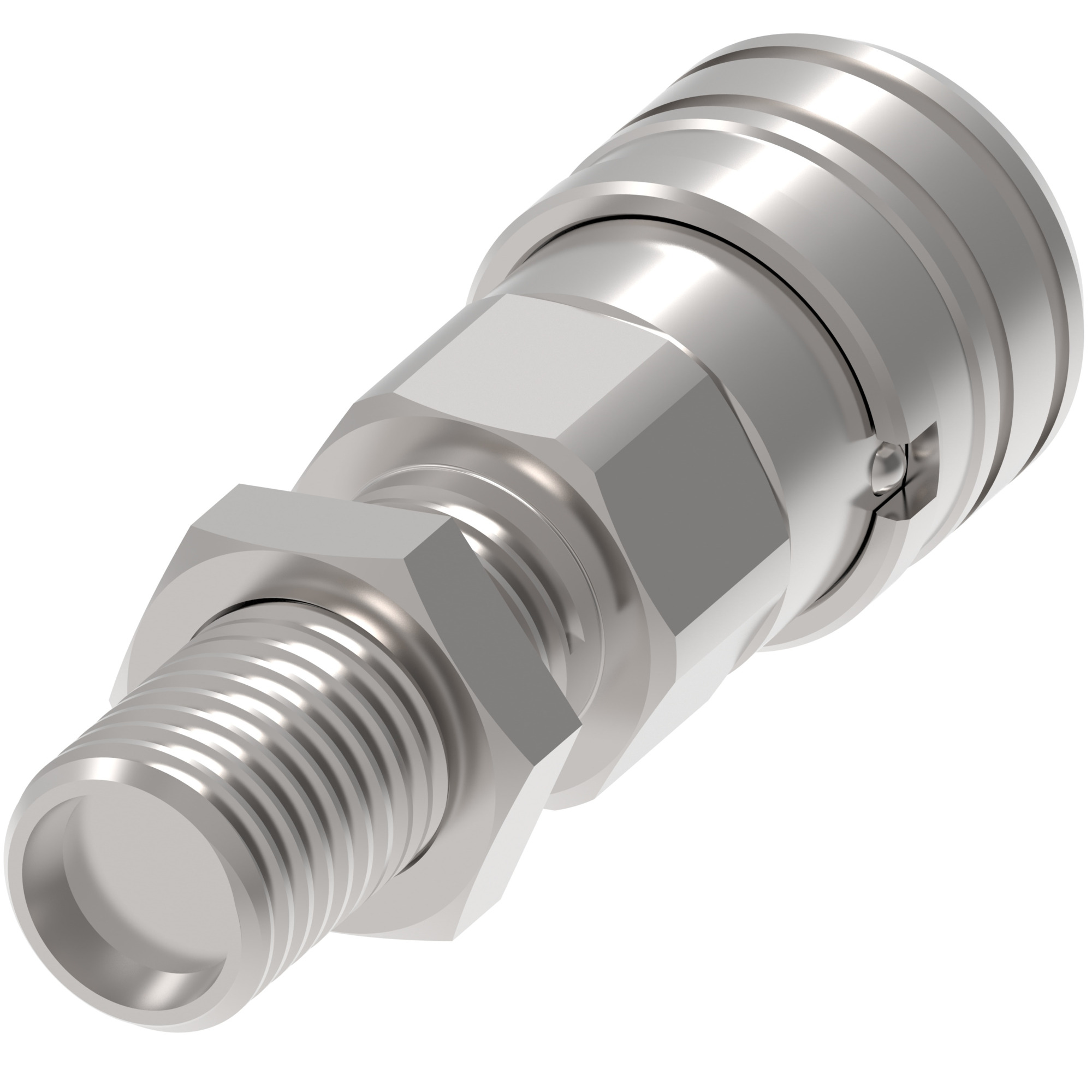 COUPLING,FF,F,1/4,CS,10L-BH,NBR