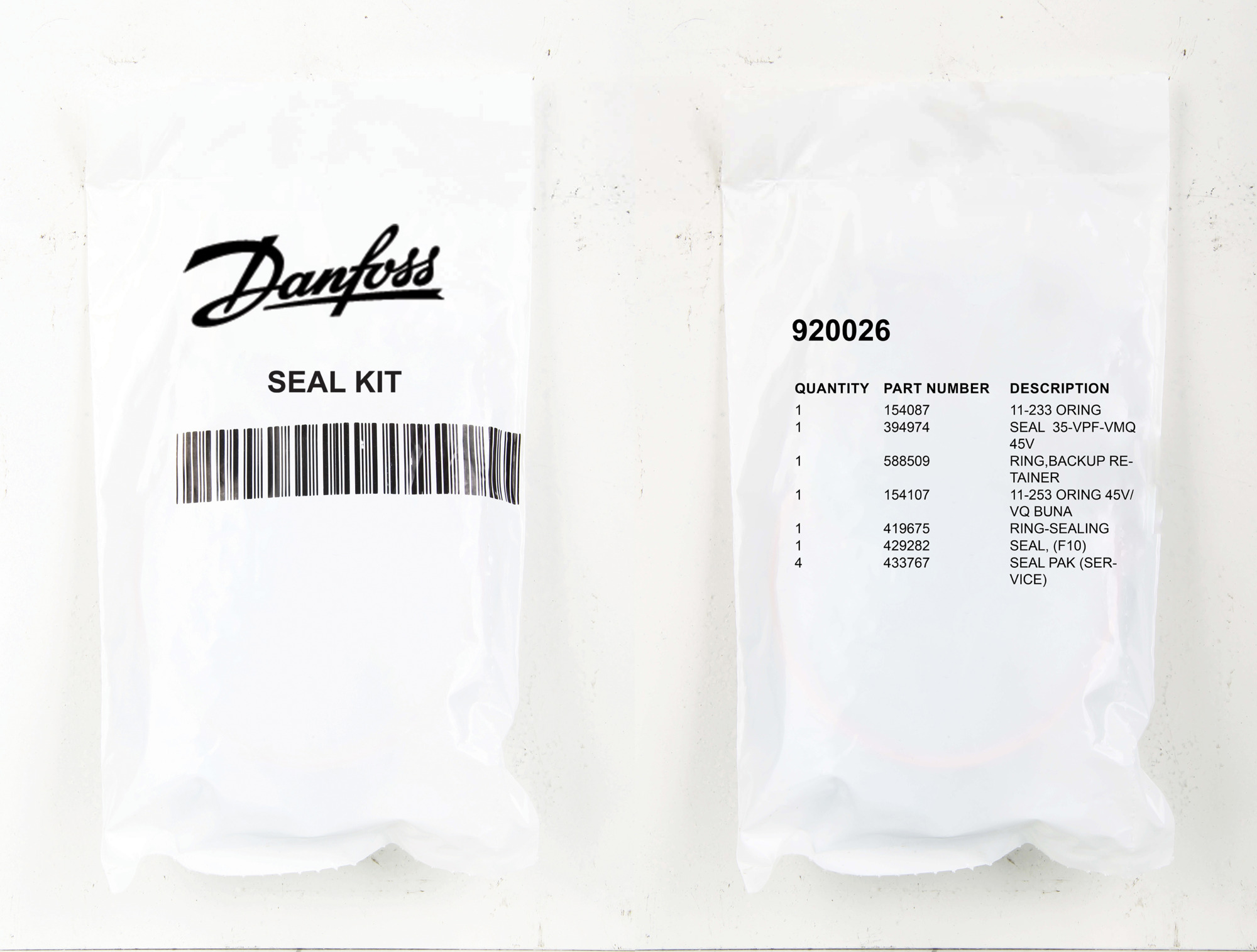 SEAL KIT 45VQ 20 DSS
