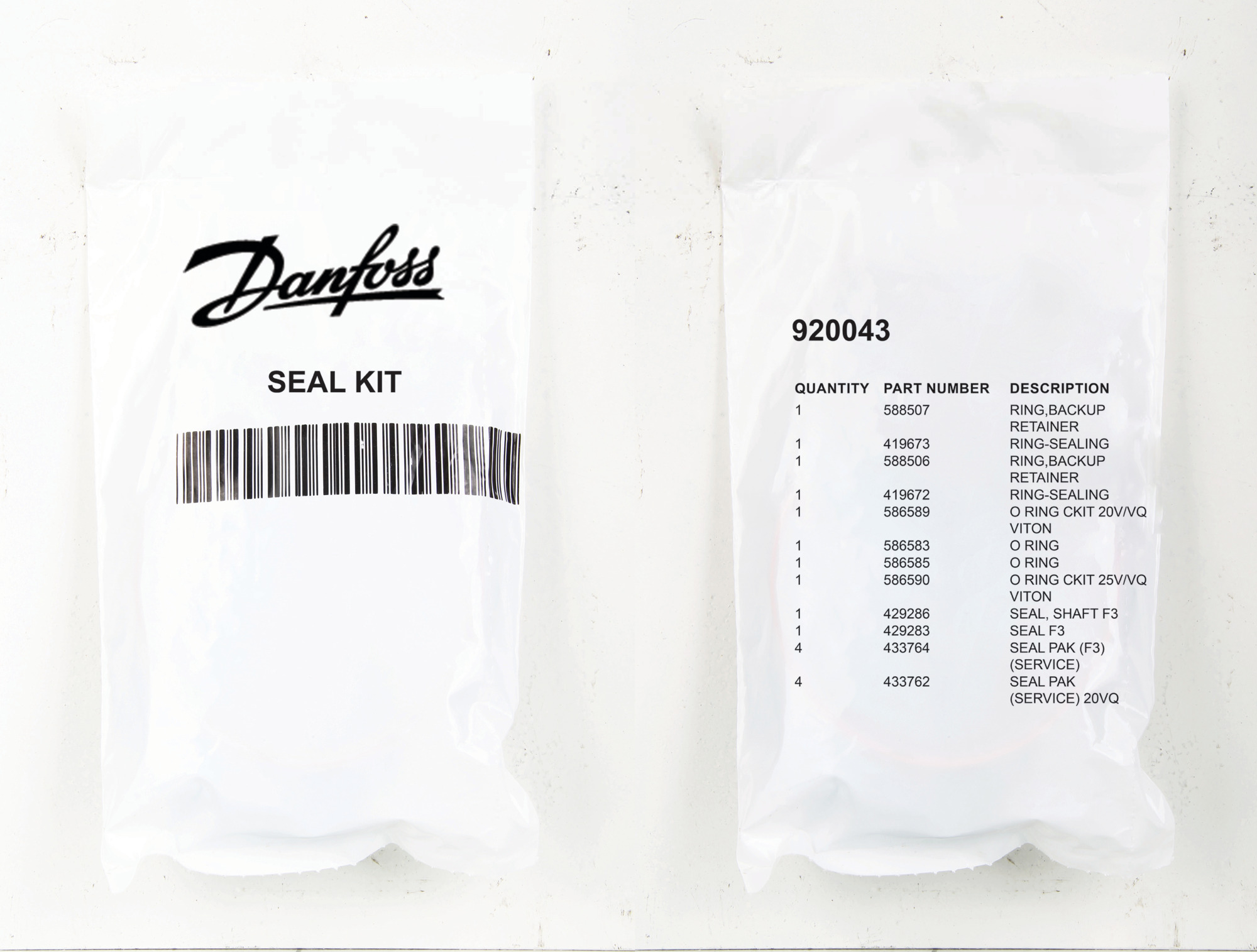 SEAL KIT 2520VQ-20 DSS