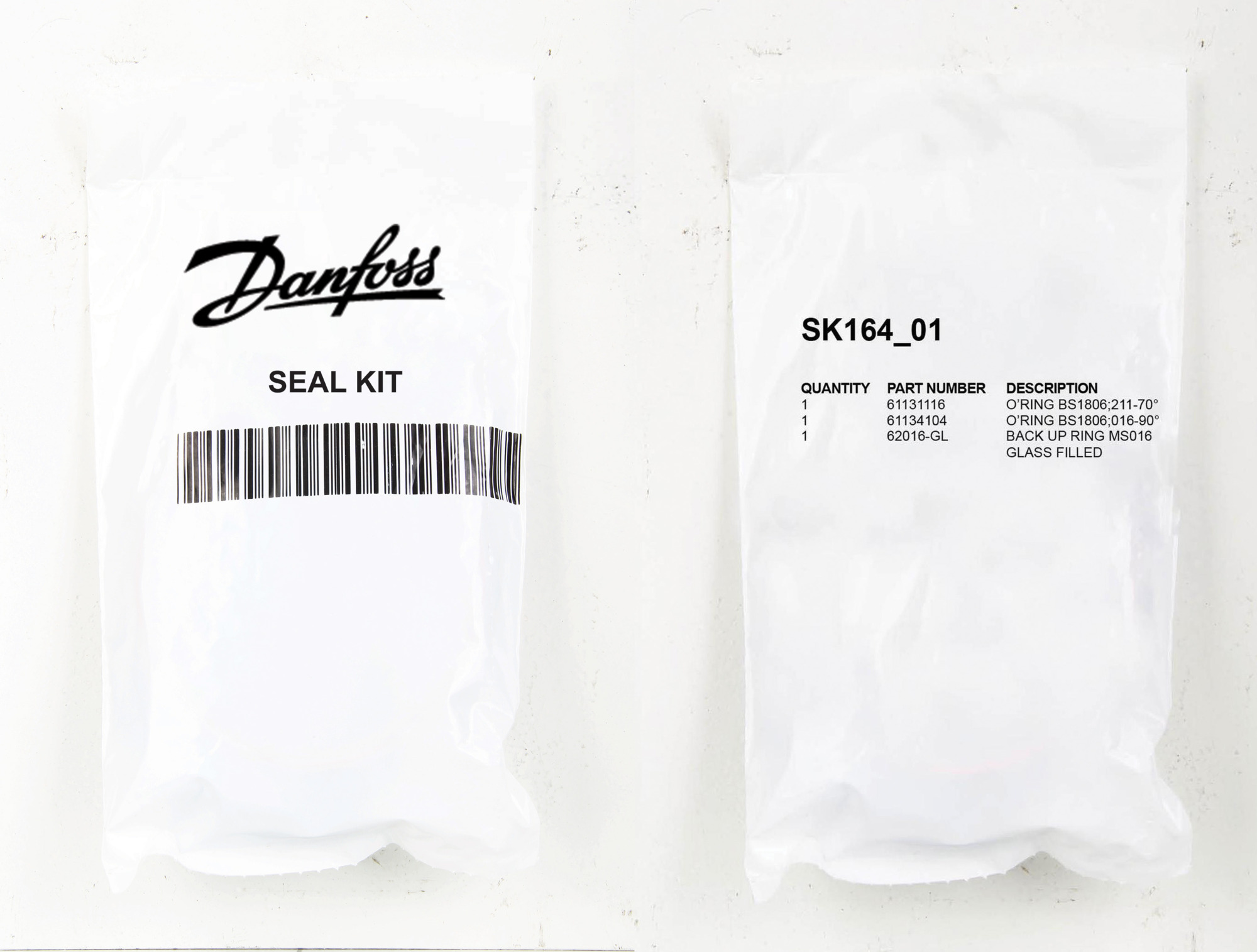 SEAL KIT-NITRILE, SK164, 1AR*100/1UAR100