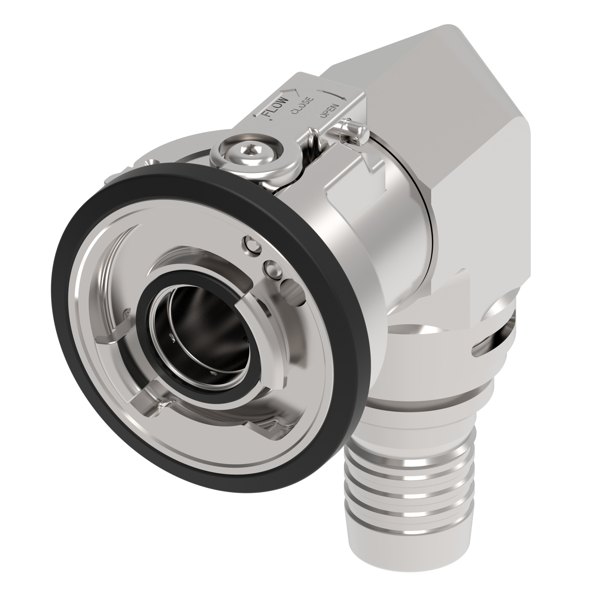 COUPLING-FD83, U, 303, 1", 1"BARB, EPDM